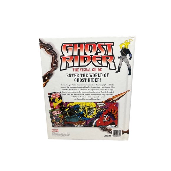 Ghost Rider Visual Guide Hardcover Book Ghost Rider By Andrew Darling Marvel Com - Picture 2 of 9